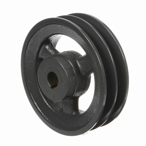 2 Groove Cast Iron Fhp - Finished Bore Sheave, 2BK60X3/4